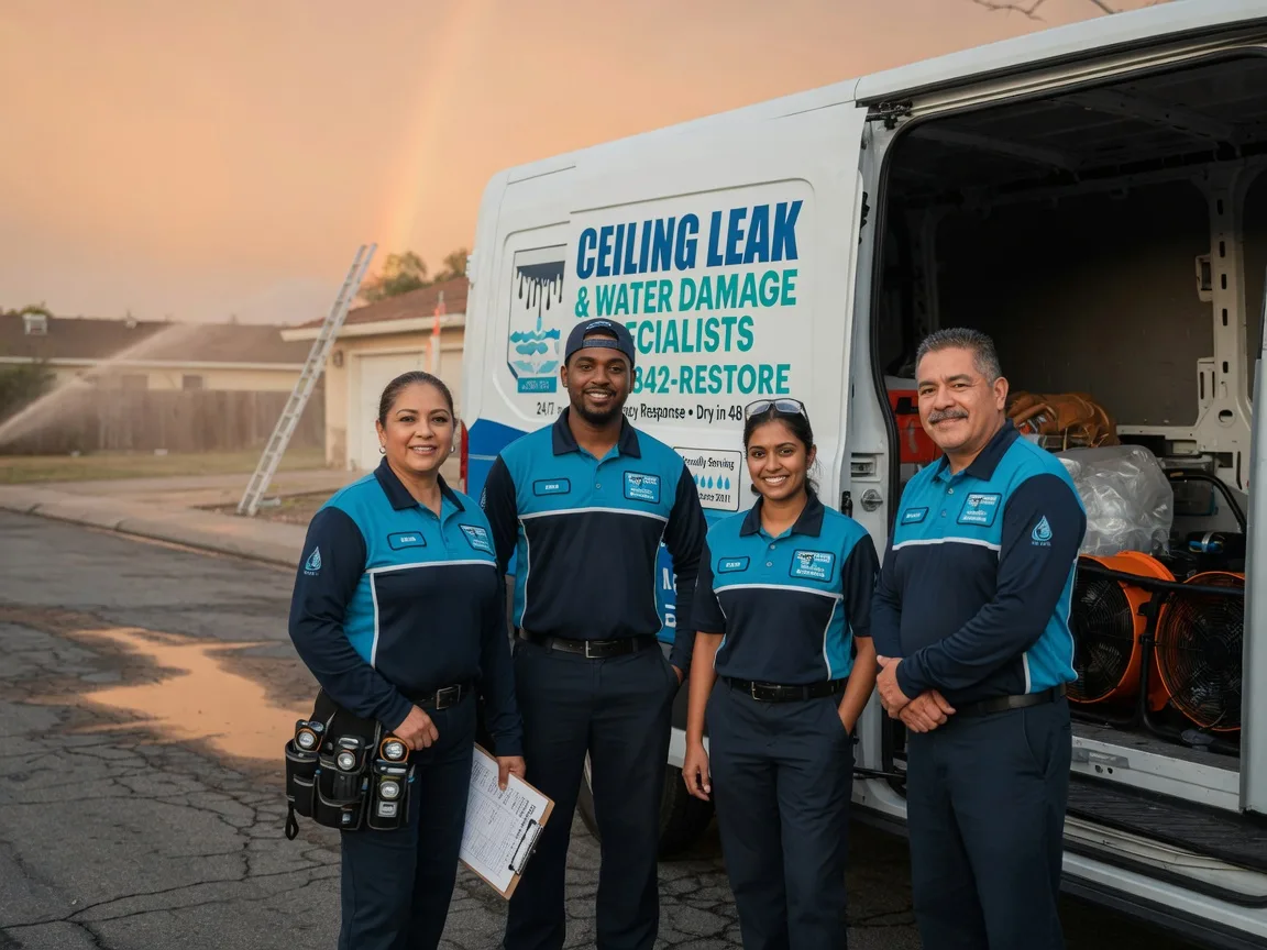 Ceiling Leak Cleanup company in Chester, TX