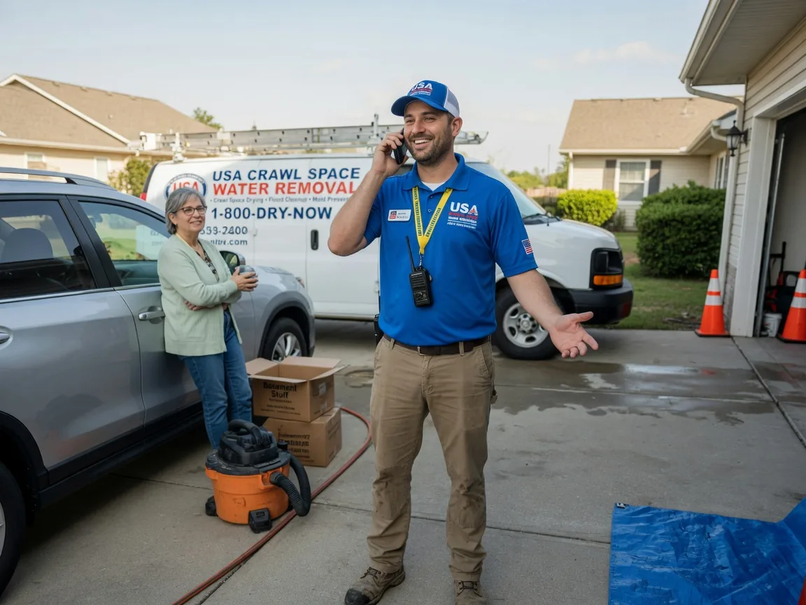Crawl Space Water Removal Chester, TX FAQs